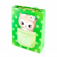 Opakowania i torebki na prezenty - Duża Torebka Prezentowa Kartonowa Różne Kolory - miniaturka - grafika 1