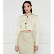 Bluzki damskie - Patrizia Pepe Bluzka | Cropped Fit - miniaturka - grafika 1