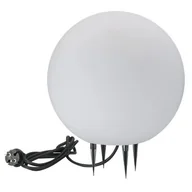 Lampy ogrodowe - Lampa ogrodowa GOLDLUX Argento 330406 Biały - miniaturka - grafika 1