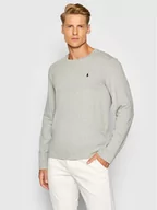 Bluzy męskie - Ralph Lauren Polo Longsleeve Sle 714844759003 Szary Regular Fit - miniaturka - grafika 1