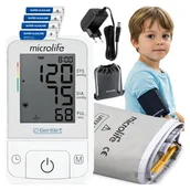 Ciśnieniomierze i akcesoria - CIŚNIENIOMIERZ PEDIATRYCZNY DLA DZIECI Z MANKIETEM S 17-22 CM MICROLIFE + Zasilacz - miniaturka - grafika 1