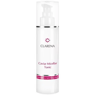 Clarena Tonik Caviar & Matrix Micellar 200ml - Toniki i hydrolaty do twarzy - miniaturka - grafika 1