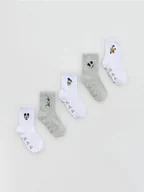 Skarpetki dla dzieci - Reserved - Skarpetki Mickey Mouse 5 pack - biały - miniaturka - grafika 1