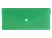 Teczki i skoroszyty - Biurfol Teczka kopertowa DL/PP czerwona satyna BF7283 - miniaturka - grafika 1