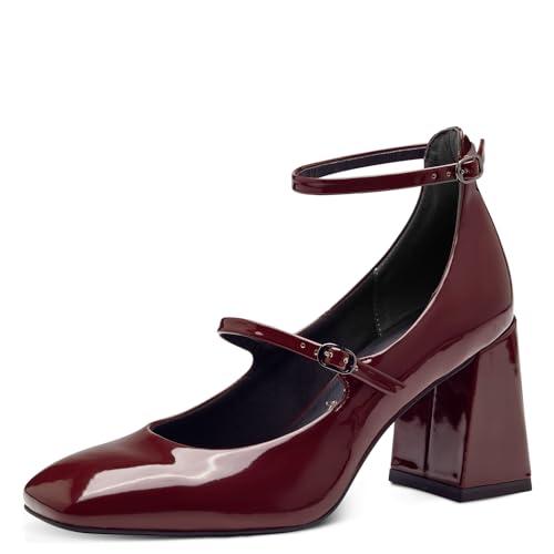 Tamaris Damskie czółenka 1-22412-43, Merlot, 41 EU