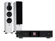 Zestawy stereo - Rotel S14 (czarny) + Tesi 661 (biały) - miniaturka - grafika 1