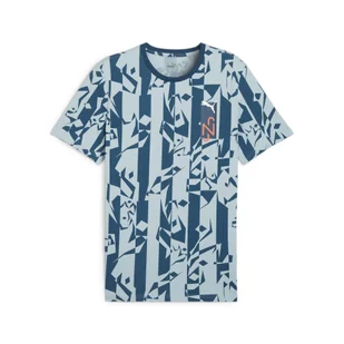 Koszulka PUMA x NEYMAR JR Creativity PUMA Ocean Tropic Turquoise Surf Blue - Piłka nożna - miniaturka - grafika 1