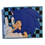 Portfele - Portfel Dzieciecy Rozkładany Sonic Nitendo Game Movies Sonic Gumowy - miniaturka - grafika 1