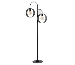 Lampa podłogowa HAPPY 2xE27/60W/230V czarny - Lampy stojące - miniaturka - grafika 1