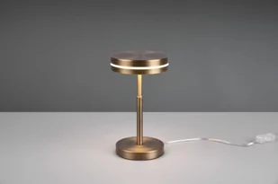 Franklin LED lampa stołowa 1-punktowa patyna 526510104 - Lampy stojące - miniaturka - grafika 1