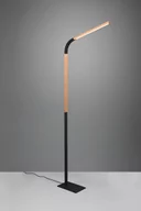 Lampy stojące - Norris lampa podłogowa 1xLED/11W czarna/jasne drewno 445210132 - miniaturka - grafika 1