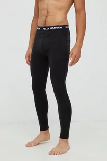 Spodnie sportowe męskie - Helly Hansen legginsy funkcyjne Lifa Merino Lightweight - grafika 1