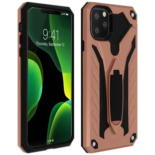 Hybrydowe etui ochronne do Apple iPhone 11 Pro, Phantom, różowe złoto - Etui i futerały do telefonów - miniaturka - grafika 1