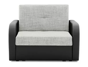 Fotel rozkładany do salonu, Faso, 103x100x82 cm, szary, czarny - Fotele - miniaturka - grafika 1
