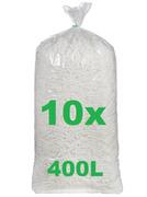 Akcesoria do pakowania - Chrupki ekologiczne Skropak 400 l biały 10 szt - miniaturka - grafika 1