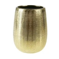 Kubki na szczoteczki do zębów - Kubek MIDAS 8 x 8 x 10,5 cm złoty - miniaturka - grafika 1