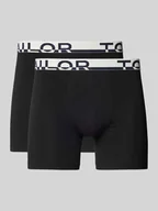 Majtki męskie - Obcisłe bokserki o kroju slim fit z napisem z logo w pasie - miniaturka - grafika 1