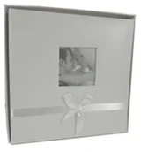 Albumy fotograficzne - Lotmar Album 40 stron Bekri - biała eco skóra ALT20BLUEPIK(2) - miniaturka - grafika 1