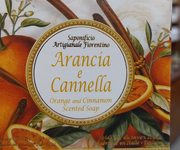 Mydła - Arancia - naturalne włoskie mydło o zapachu pomarańczy z cyn... - miniaturka - grafika 1