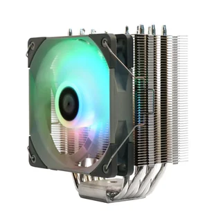 Thermalright Venomous Plus Procesor Chłodnica powietrza Chrom, Szary, Stal 1 szt. - Tuning komputera - akcesoria - miniaturka - grafika 1
