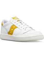 Trampki damskie - Saucony Skórzane sneakersy w kolorze biało-żółtym - miniaturka - grafika 1