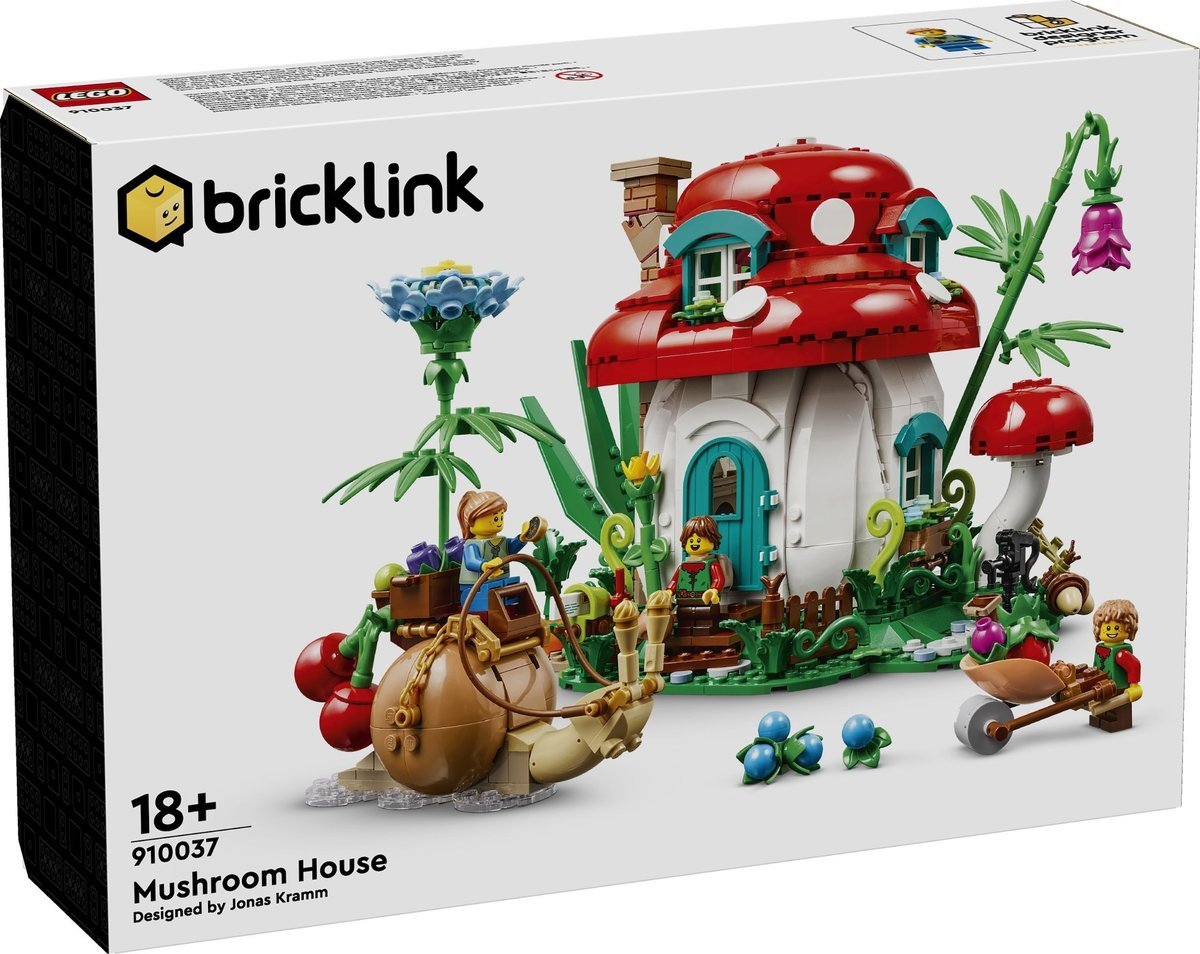 910037 Lego® Bricklink Designer Program - Grzybowy Dom
