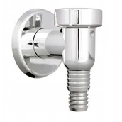 Akcesoria i części do pralek i suszarek - Zasyfonowanie natynkowe do pralki PP chromowany - miniaturka - grafika 1