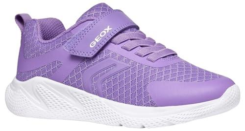 Geox Dziewczęce J Sprintye Girl A sneakersy, fioletowy, 29 EU