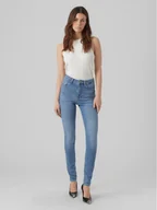 Spodnie damskie - Vero Moda Jeansy Sophia 10278955 Niebieski Skinny Fit - miniaturka - grafika 1