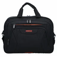 Walizki - American Tourister AT Work Torba podręczna do samolotu 41 cm przegroda na laptopa black/orange 88532-1070 - miniaturka - grafika 1
