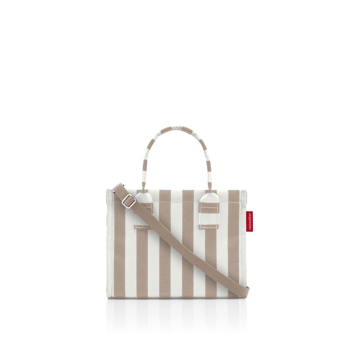 Torba DAILY SHOPPER XS, summerstripes coffee, Reisenthel