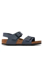 Buty dla chłopców - Birkenstock Sandały New York Kids Bf 0087773 Granatowy - miniaturka - grafika 1