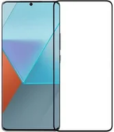 Szkła hartowane na telefon - Mocolo Szkło hartowane 3D Full Glue do Realme GT 6 / GT 6T / GT Neo 6, czarna ramka - miniaturka - grafika 1