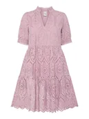 Sukienki - YAS Sukienka letnia Holi 26027163 Różowy Regular Fit - miniaturka - grafika 1