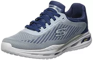 Trampki męskie - Skechers Męskie trampki Arch Fit Orvan Trayver, Szary, 44 EU - miniaturka - grafika 1