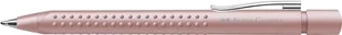 Faber-Castell 144162 - długopis Grip pale rose, z wymiennym wkładem XB, odporny na dokumenty, 1 sztuka - Długopisy - miniaturka - grafika 1
