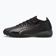 Piłka nożna - Buty piłkarskie PUMA Ultra Match TT puma black/copper rose - miniaturka - grafika 1