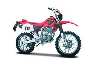 Maisto Motocykl Honda XR400R 1:18 z podstawką - Kolekcjonerskie modele pojazdów - miniaturka - grafika 1