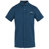 Koszulki sportowe męskie - Koszula męska Regatta Trav Pack Awy SS Shrt Rozmiar: XXL / Kolor: niebieski - miniaturka - grafika 1