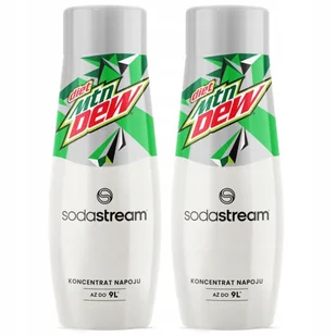 SODASTREAM Mountain Dew Diet zestaw syropów do saturatora 2 szt. x 440 ml - Syropy i koncentraty owocowe - miniaturka - grafika 1