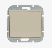 Gniazdka elektryczne - Abex Gniazdo bryzgoszczelne z/u ONYX - beżowy - miniaturka - grafika 1