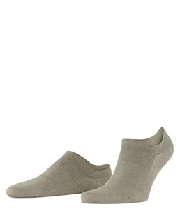 FALKE Mężczyźni Stopki ClimaWool M IN Trwała Wełna Dziewicza Lyocell niewidoczne jednokolorowe 1 Para, Beżowy (Pebble Melange 4044), 43-44 - Koszulki męskie - miniaturka - grafika 1
