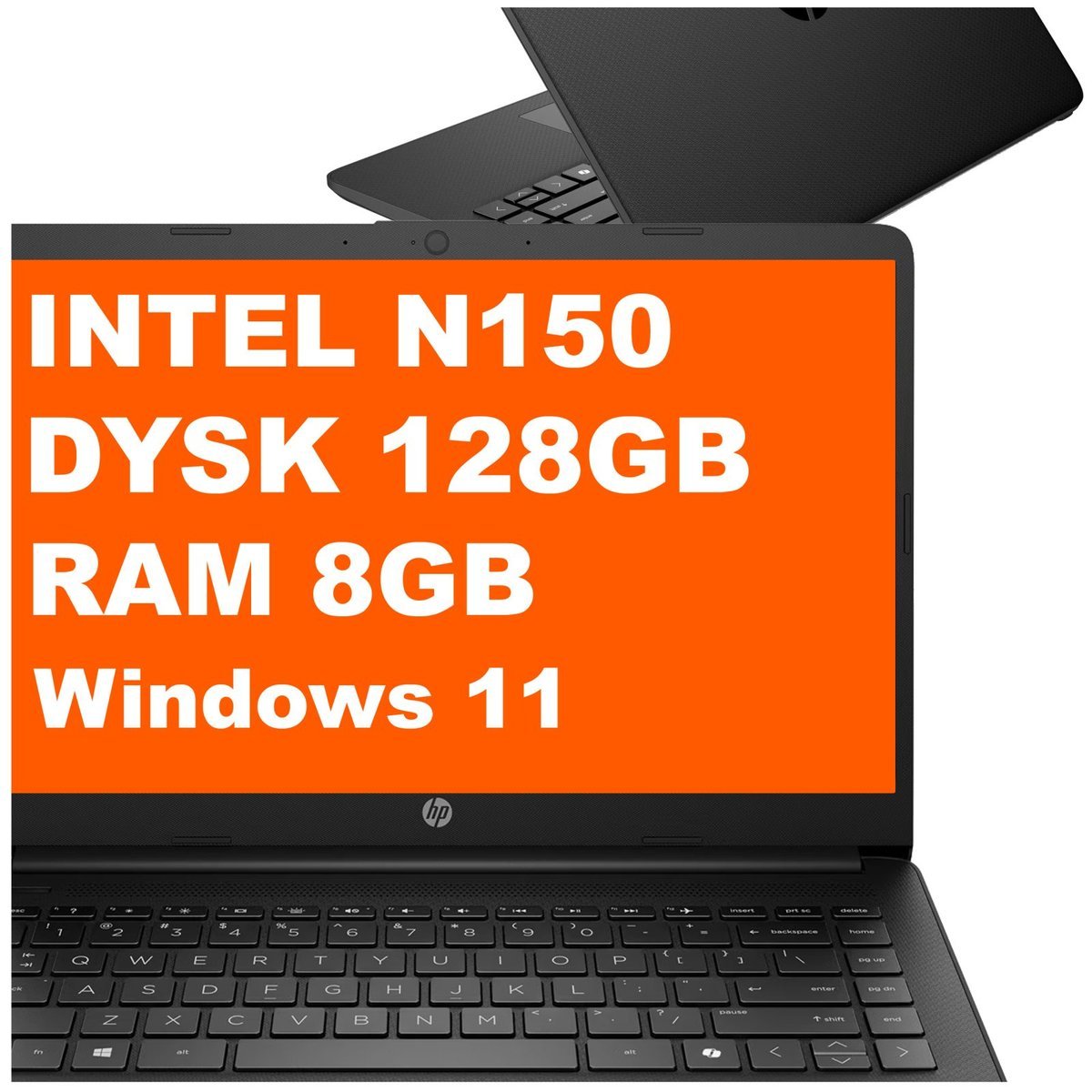 HP 14-dq6002na / BM2T5EA / Intel N150 / 8GB / 128GB UFS / Intel UHD / HD / Win 11 / Czarny
