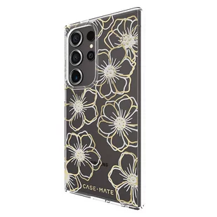 Case-Mate Floral Gems - Etui Samsung Galaxy S24 Ultra (Gold) - Pozostałe akcesoria do telefonów - miniaturka - grafika 3