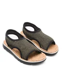 Sandały damskie - Camper Sandały w kolorze khaki - miniaturka - grafika 1