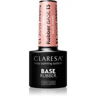 Lakiery hybrydowe - Claresa Rubber Base Baza kauczukowa 13 Uv Led - miniaturka - grafika 1