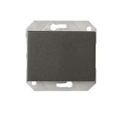 Gniazdka elektryczne - Berker krzyżowy DPM Solid Vilma grafitowy - miniaturka - grafika 1