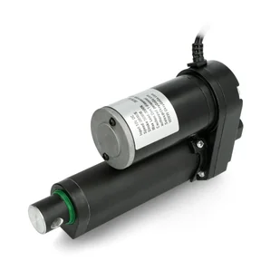 Siłownik elektryczny LA-T5 3500N 3mm/s 12V - wysuw 5cm - Podzespoły elektroniczne - miniaturka - grafika 1
