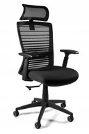 Fotele i krzesła biurowe - Ergonomiczny fotel Exeter wsparcie lędźwi biuro - miniaturka - grafika 1