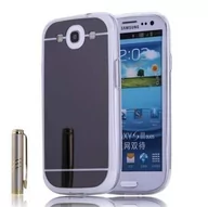 Etui i futerały do telefonów - Mirror Tpu Samsung Galaxy S3 Szary - miniaturka - grafika 1